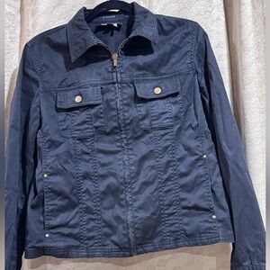 Jones New York Jacket with Gold Buttons